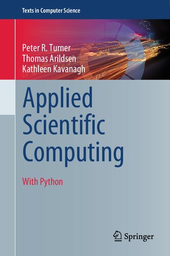 Applied Scientific Computing With Python Peter R Turner Thomas Arildsen
