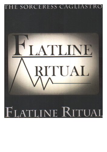 Flatline Ritual Sleep Deprivation Ritual For Retribution And Destabilization Utilizing Sigil Work And Blood Sorcery With Valuable Content On Dream Manipulation The Boxes And Extensive Sigil Work The Sorceress Cagliastro