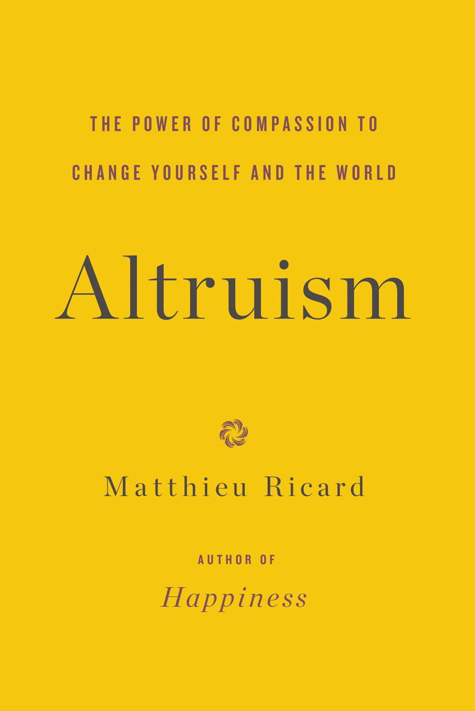 Altruism The Power Of Compassion To Change Yourself And The World Matthieu Ricard