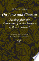 On Love And Charity Saint Thomas Aquinas