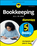 Bookkeeping Allinone For Dummies 2nd Edition Lita Epstein John A Tracy