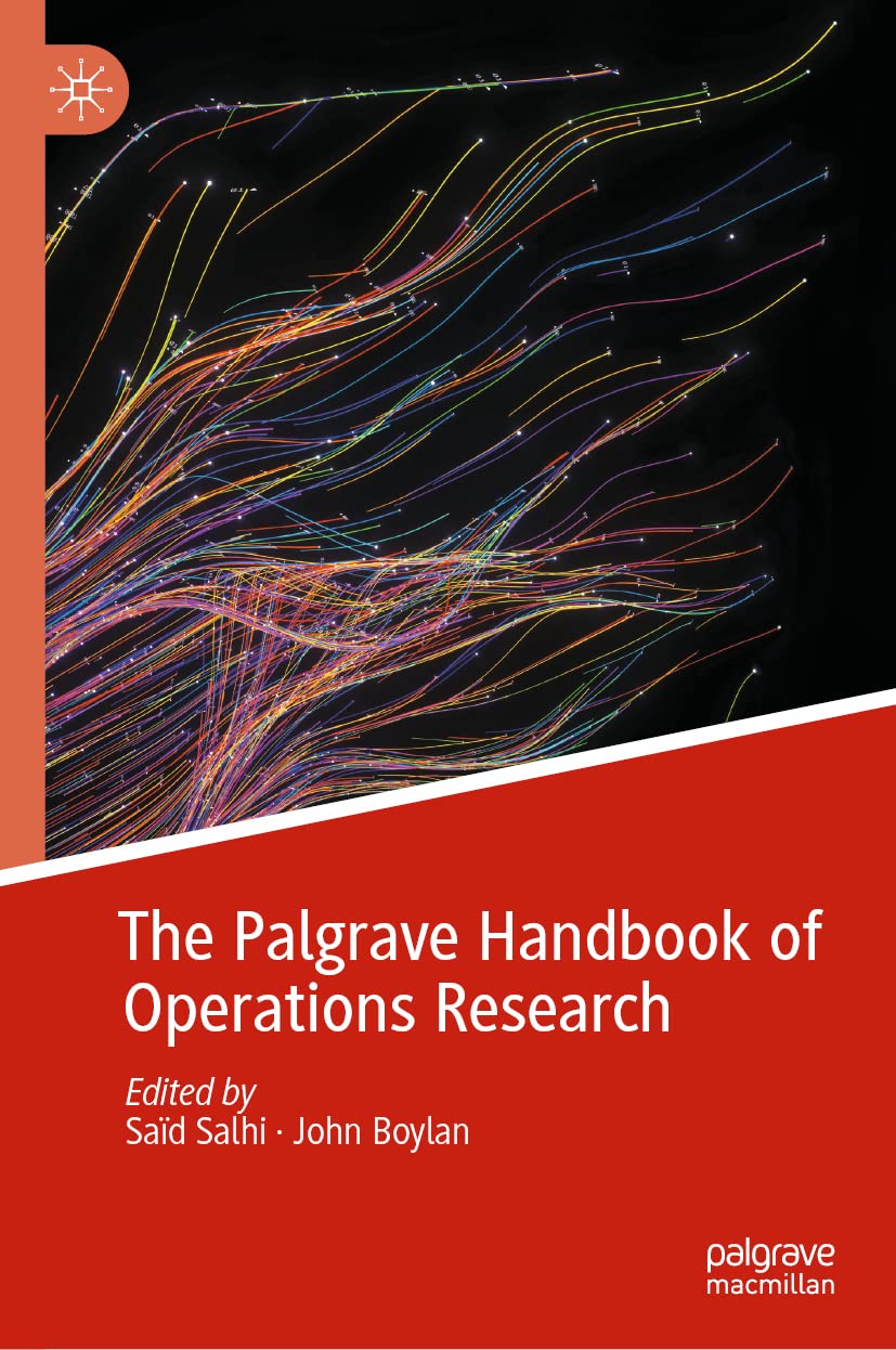 The Palgrave Handbook Of Operations Research Sad Salhi John Boylan