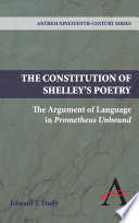 The Constitution Of Shelleys Poetry Edward T Duffy