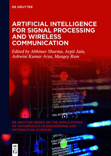 Artificial Intelligence For Signal Processing And Wireless Communication Abhinav Sharma