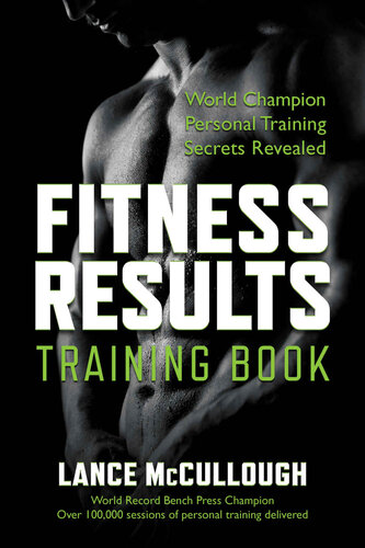 Fitness Results Training Book Lance Mccullough