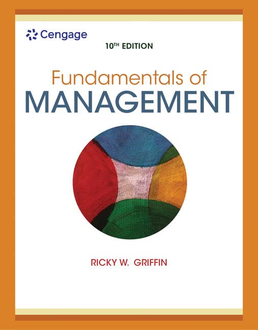 Fundamentals Of Management 10th Edition Ricky Griffin