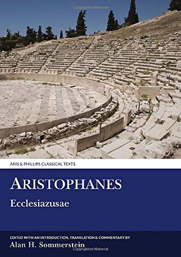 Aristophanes Ecclesiazusae Alan H Sommerstein
