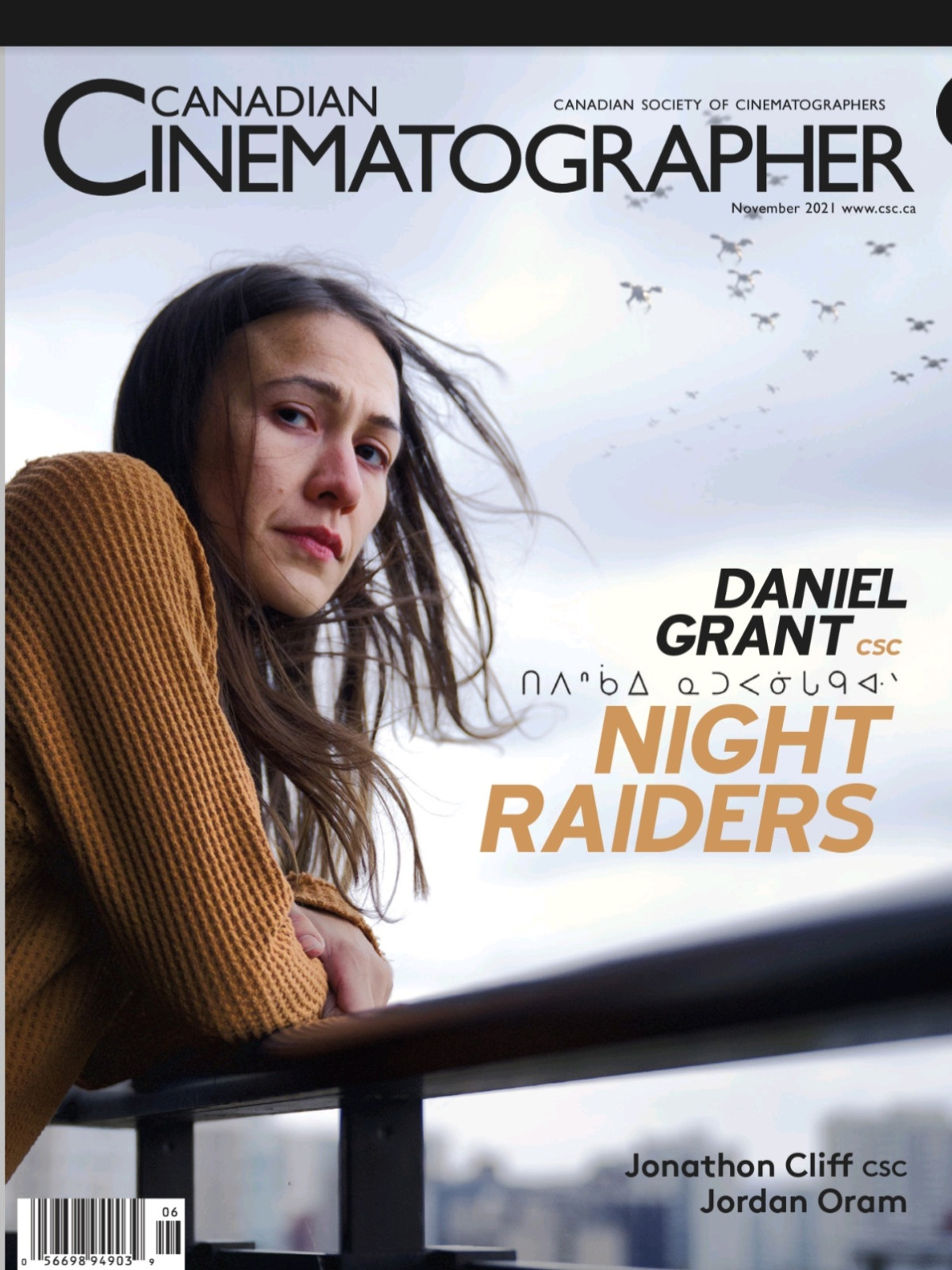 Canadian Cinematographer Magazine November 2021 Volume 13 Number 5 5th Edition Various