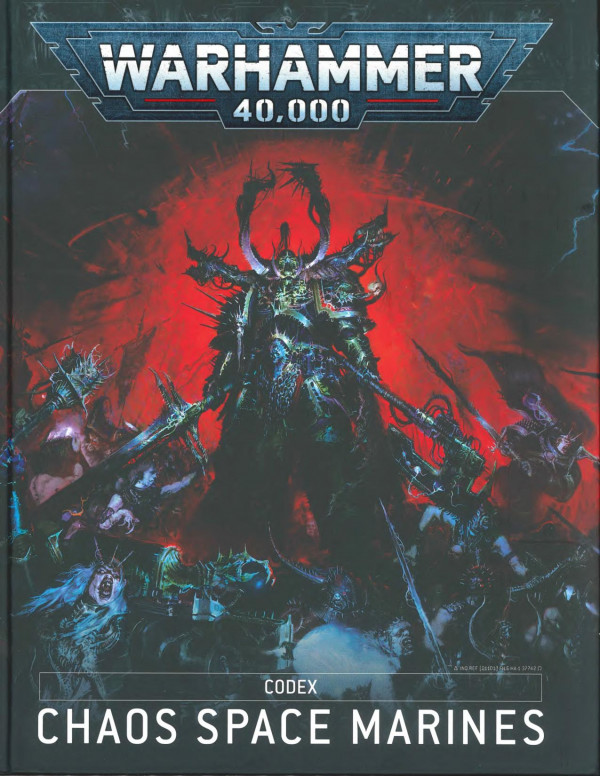 Warhammer 40000 Codex Chaos Space Marines Games Workshop