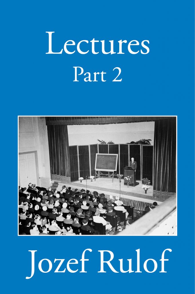 Lectures Part 2 Lectures 20 38 Jozef Rulof