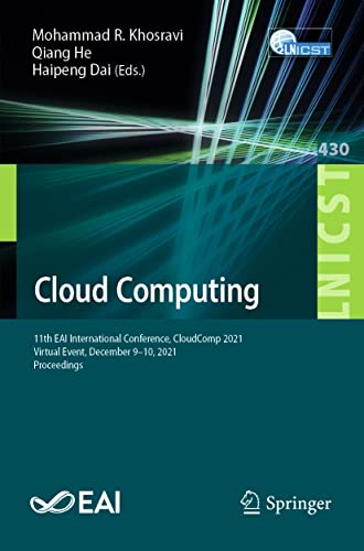 Cloud Computing Cloud Computing For Secure And Smart Applications 2021 1st Ed 2022 Mohammad R Khosravi