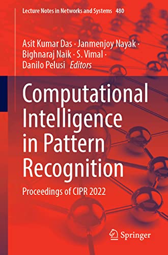 Computational Intelligence In Pattern Recognition 1st Ed 2022 Asit Kumar Das