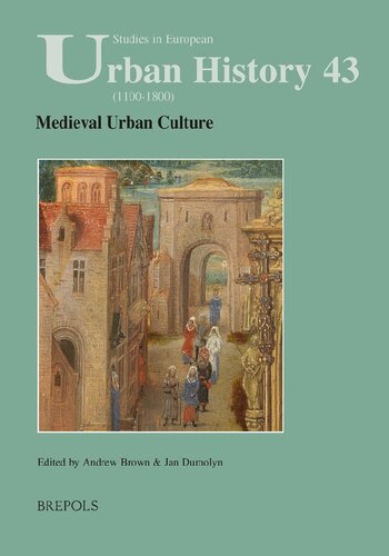 Studies In European History 43 Medieval Urban Culture Marc Boone