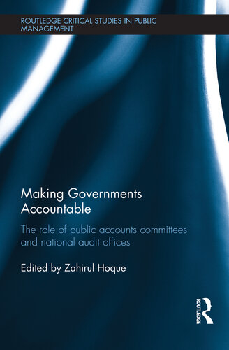 Making Governments Accountable 1st Edition Zahirul Hoque