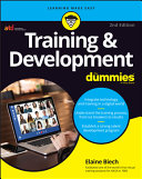 Training Development For Dummies 2nd Edition 2nd Elaine Biech