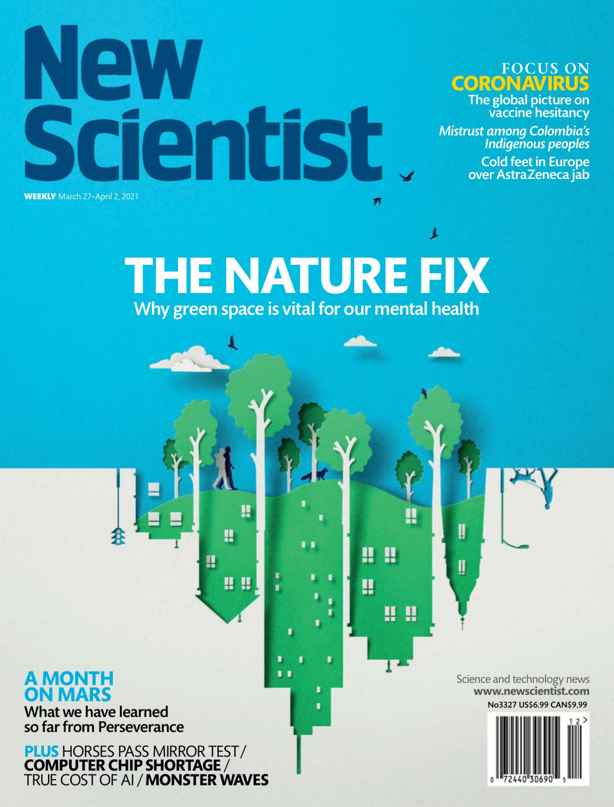 New Scientist Vol Ccliii 3327 27th March 2021 Emily Wilson Editor In Chief