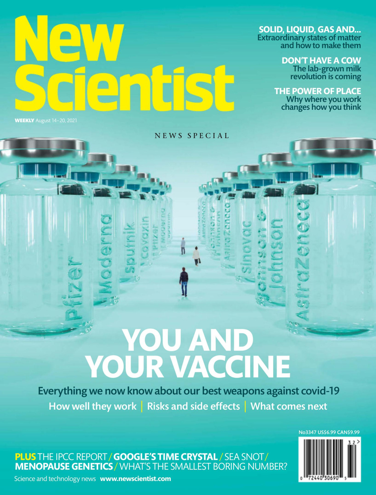 New Scientist Vol Ccliii 3347 14th August 2021 Emily Wilson Editor In Chief