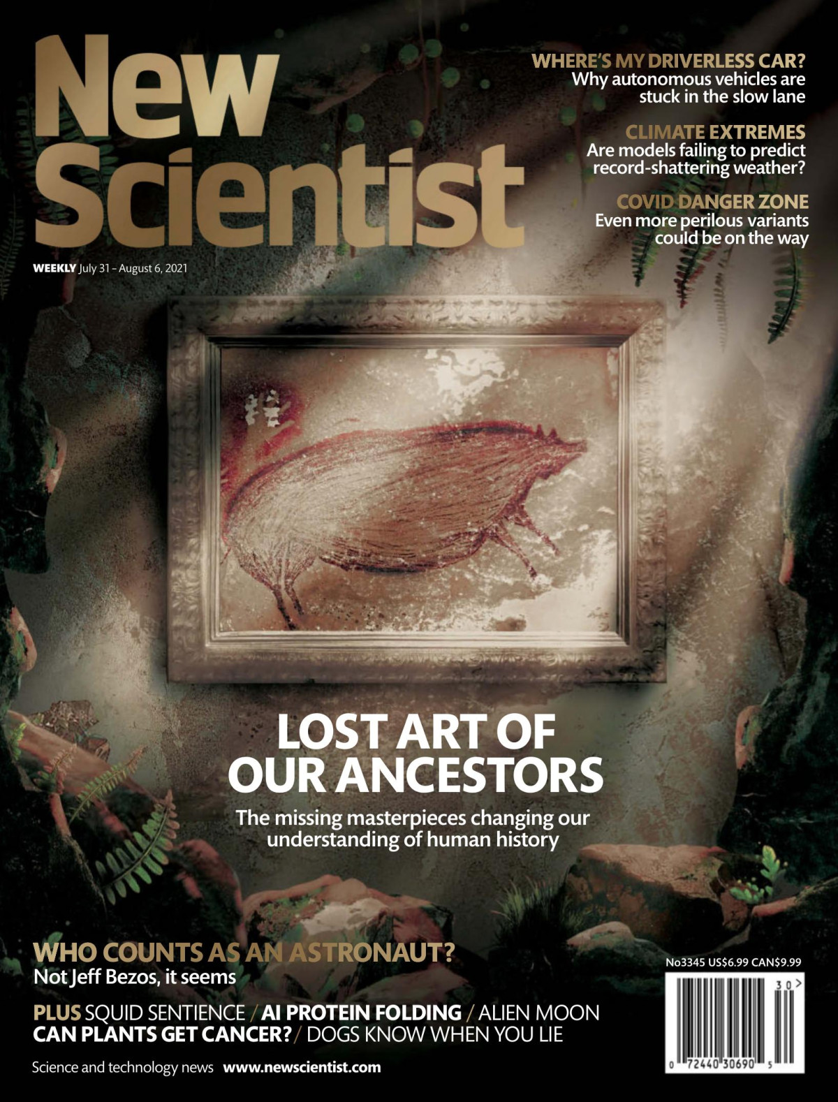 New Scientist Vol Ccliii 3345 31st July 2021 Emily Wilson Editor In Chief