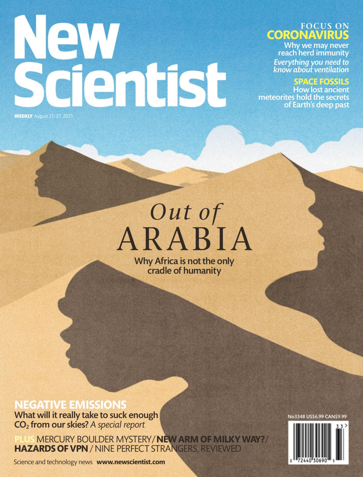 New Scientist Vol Ccliii 3348 21st August 2021 Emily Wilson Editor In Chief