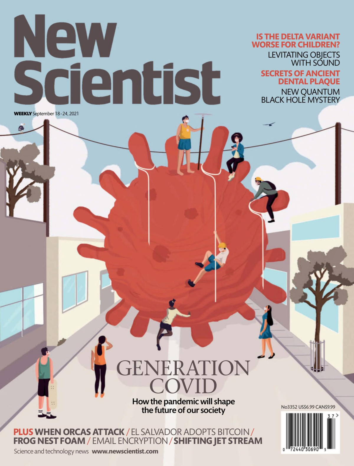 New Scientist Vol Ccliii 3352 18th September 2021 Emily Wilson Editor In Chief