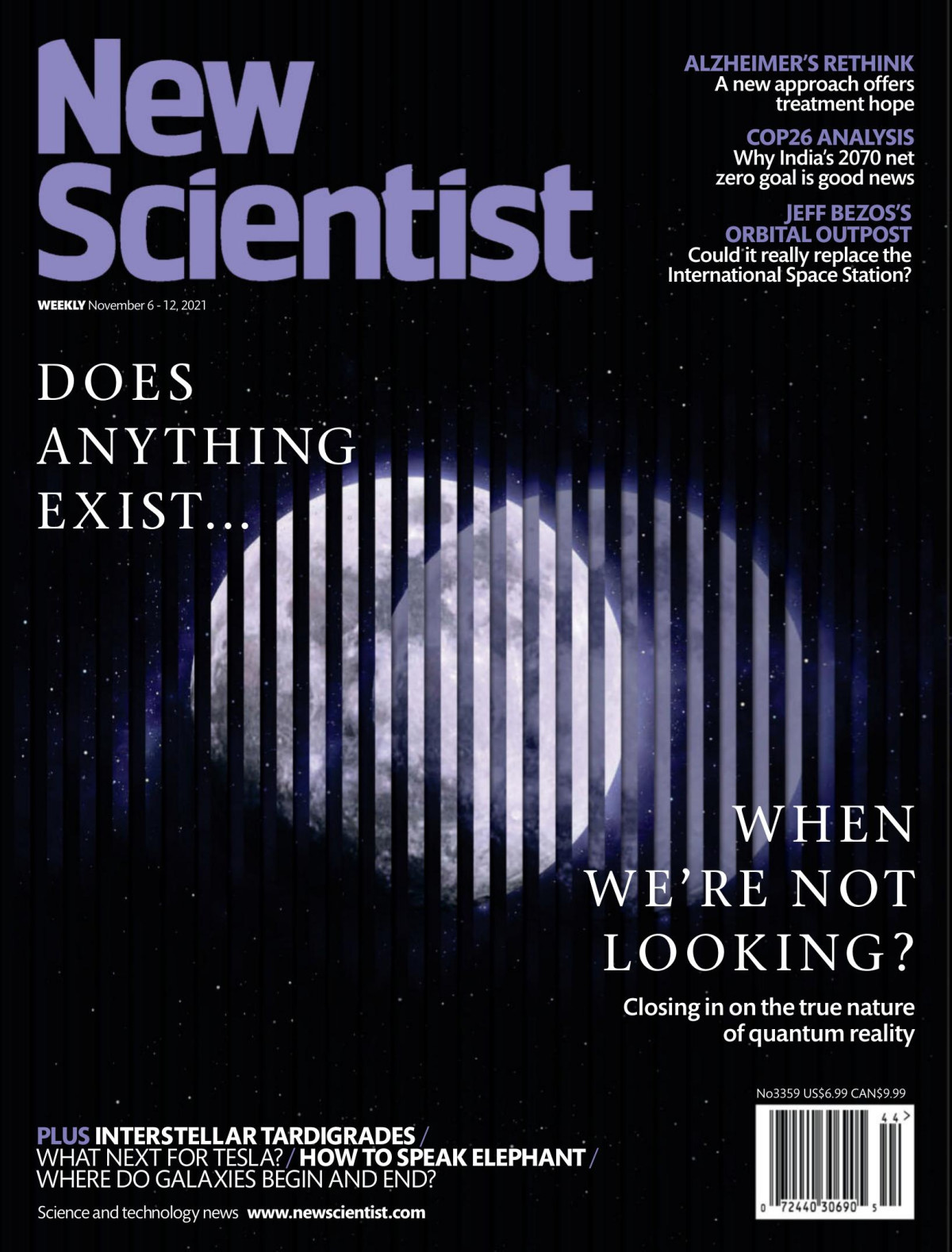 New Scientist Vol Ccliii 3359 6th November 2021 Emily Wilson Editor In Chief