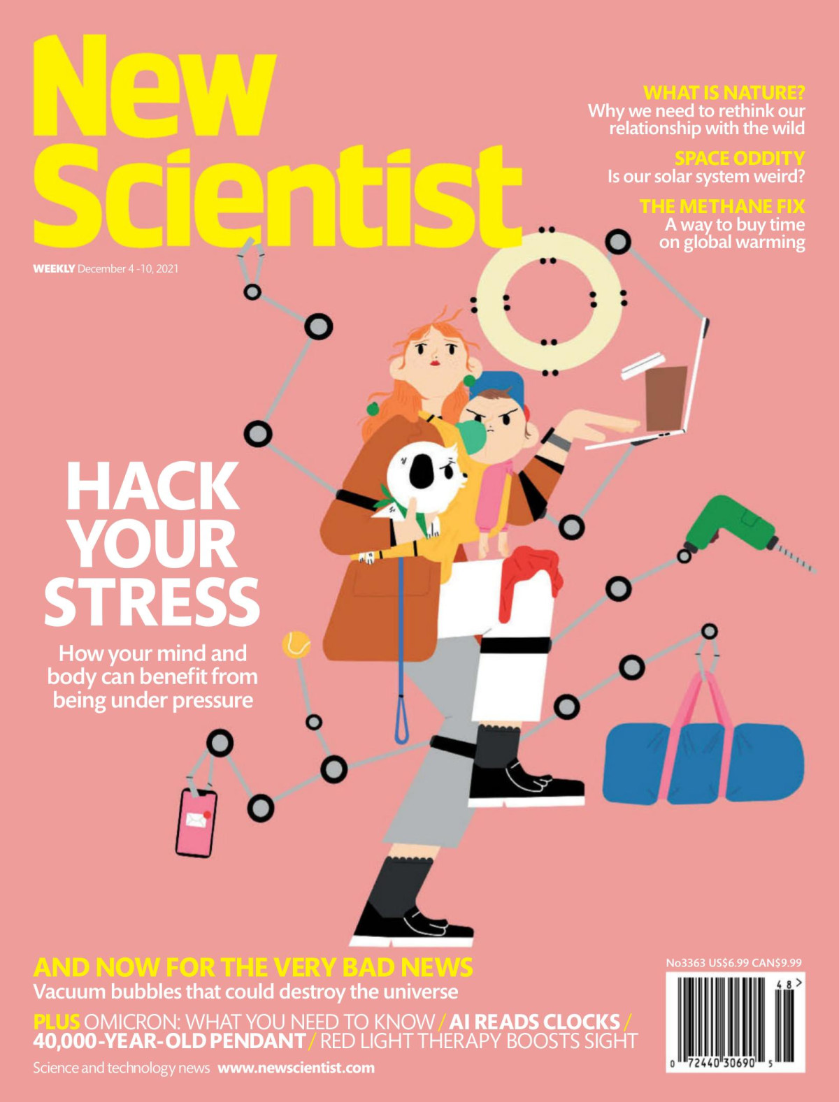 New Scientist Vol Ccliii 3363 4th December 2021 Emily Wilson Editor In Chief