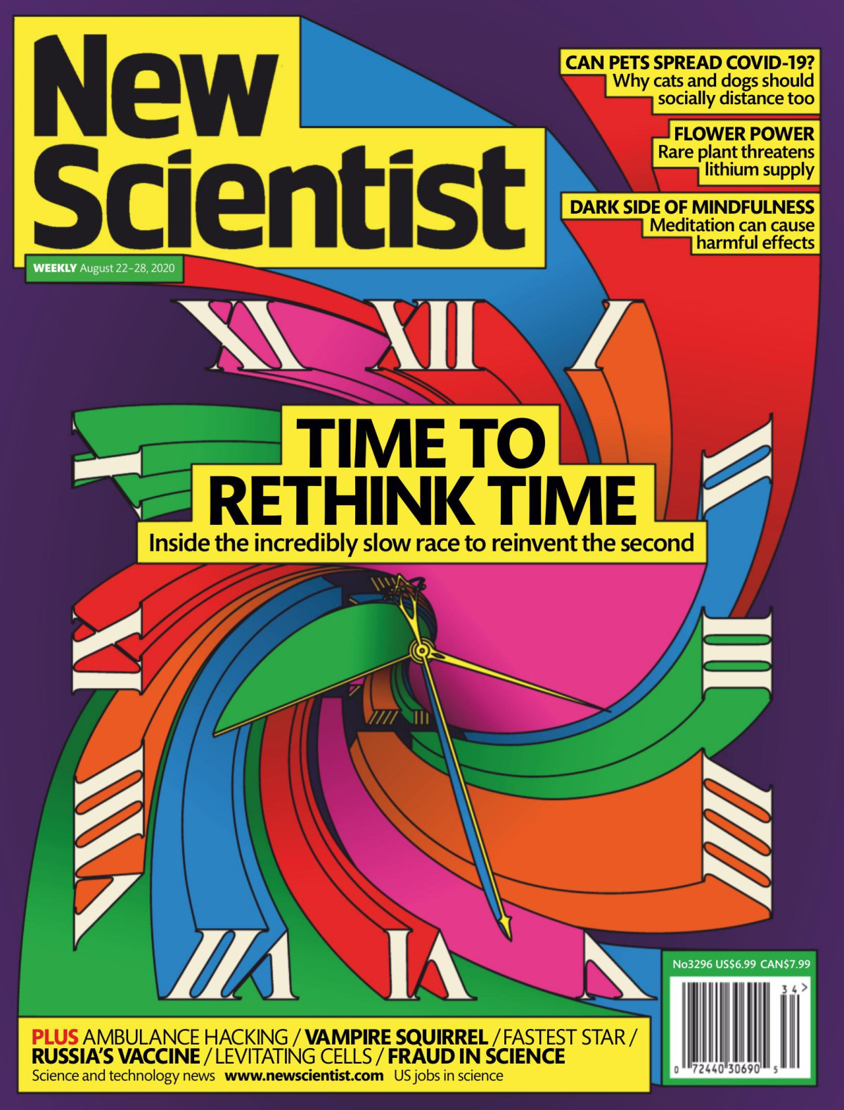 New Scientist Vol Cclii 3296 22nd August 2020 Emily Wilson Editor In Chief
