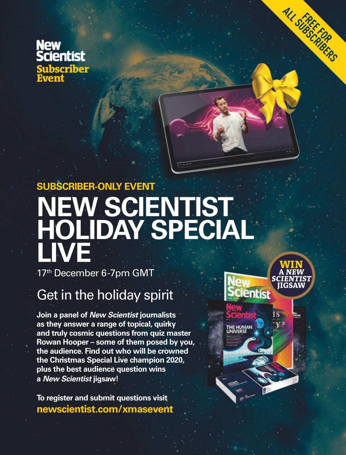 New Scientist Vol Cclii 3310 28th November 2020 Emily Wilson Editor In Chief