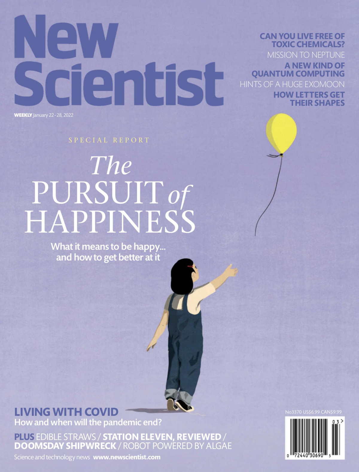 New Scientist Vol Ccliv 3370 22nd January 2022 Emily Wilson Editor In Chief