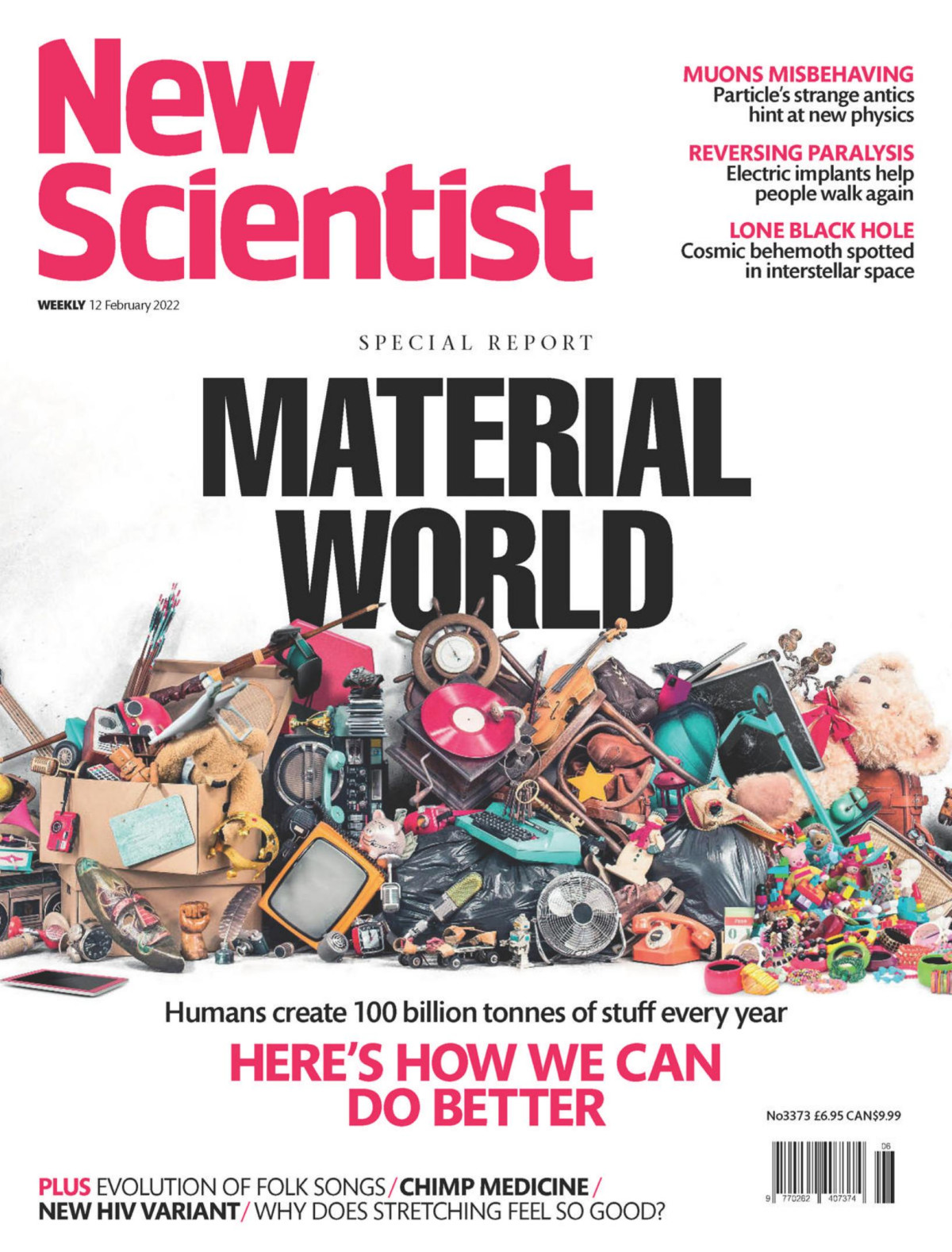 New Scientist Vol Ccliv 3373 12th February 2022 Emily Wilson Editor In Chief