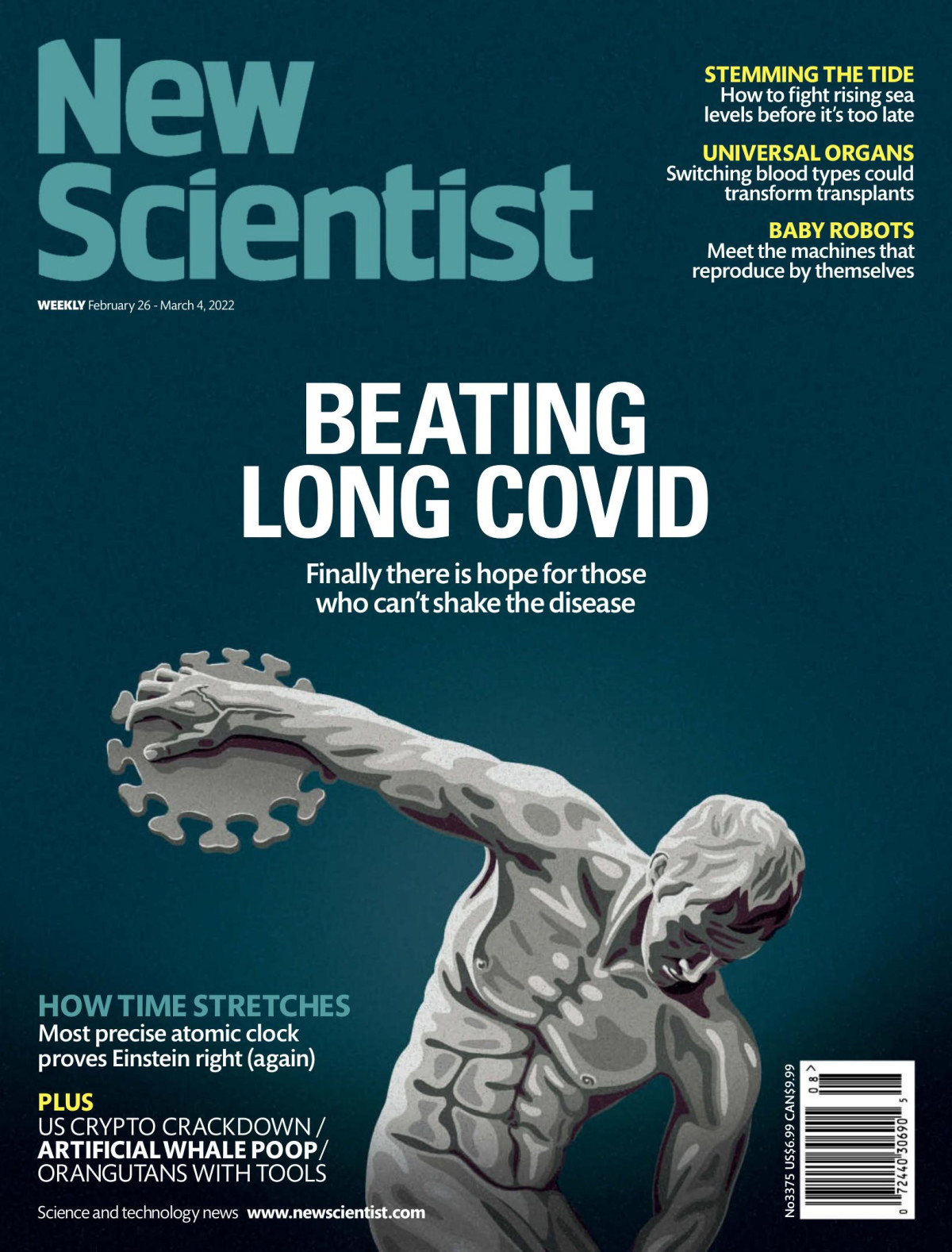 New Scientist Vol Ccliv 3375 26th February 2022 Emily Wilson Editor In Chief