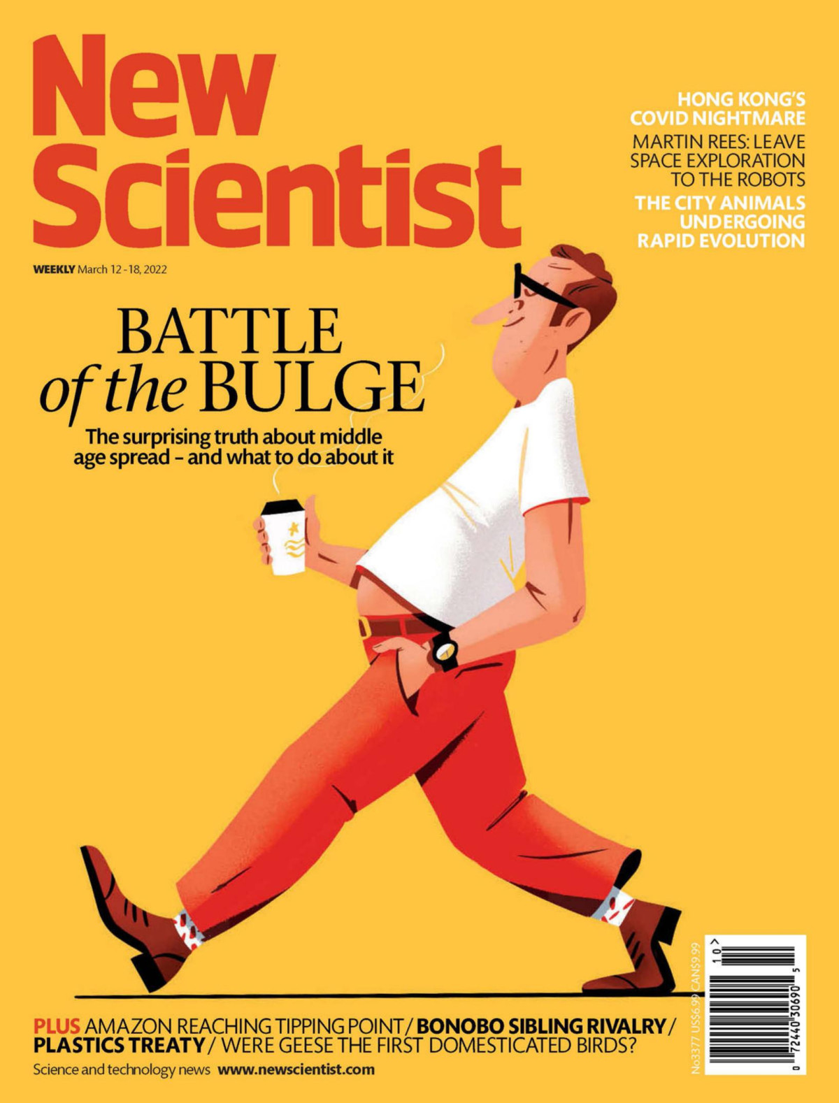 New Scientist Vol Ccliv 3377 12th March 2022 Emily Wilson Editor In Chief