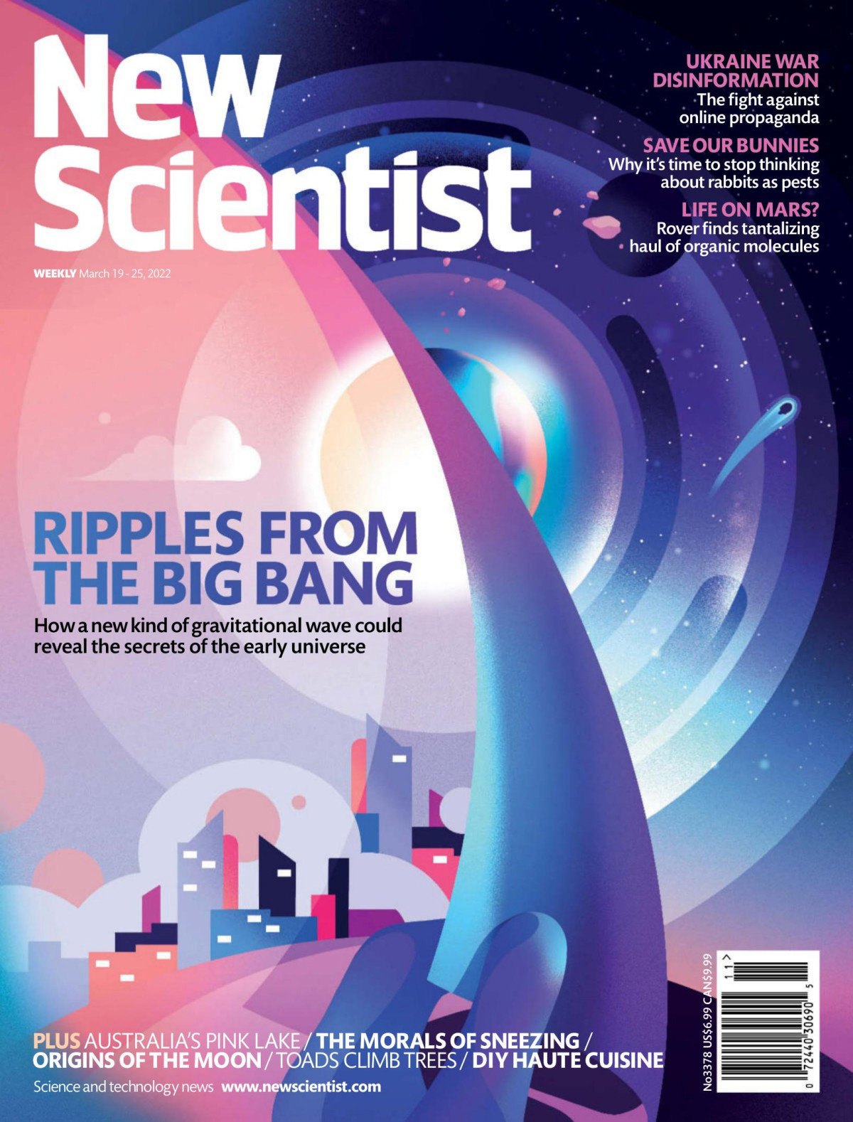 New Scientist Vol Ccliv 3378 19th March 2022 Emily Wilson Editor In Chief