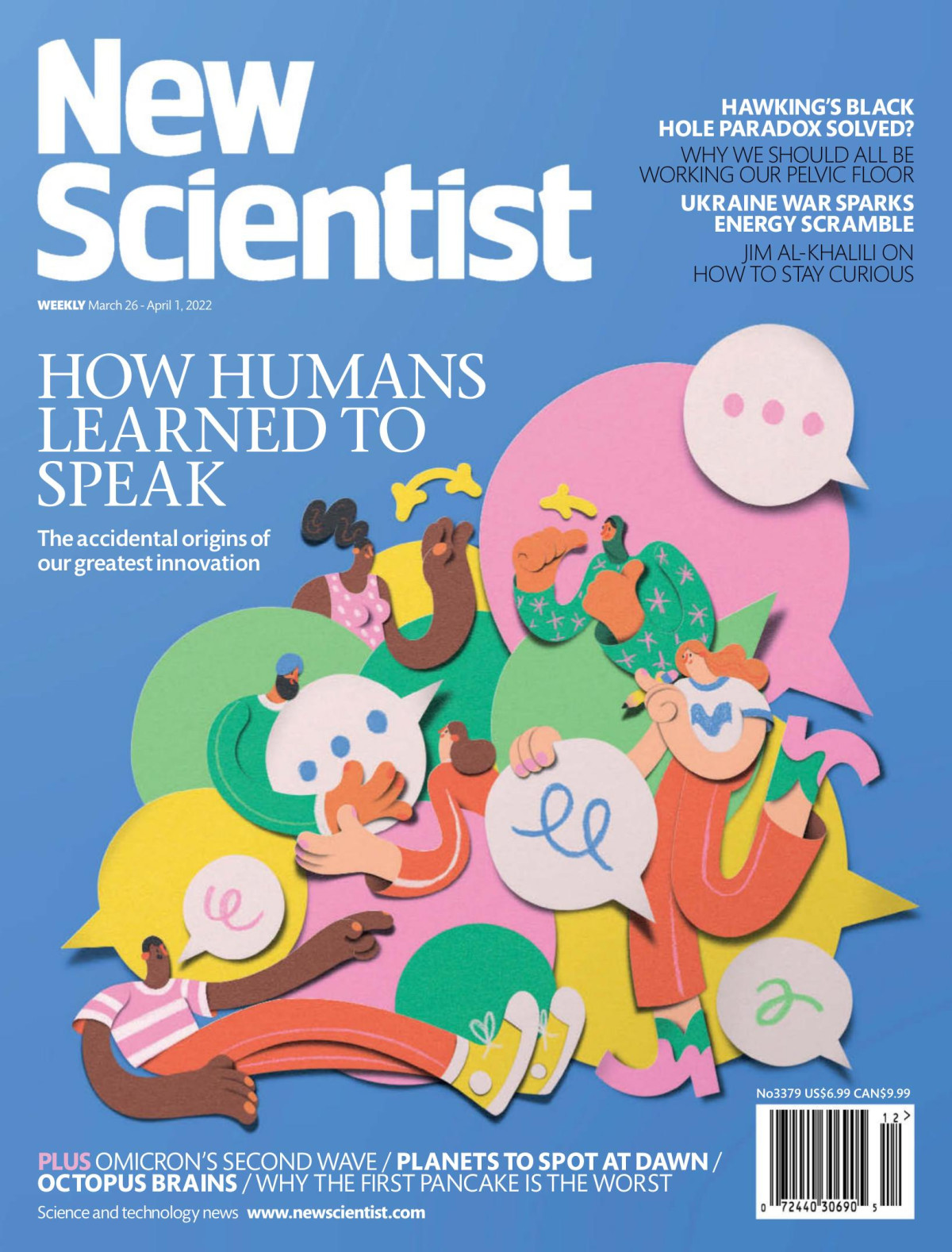 New Scientist Vol Ccliv 3379 26th March 2022 Emily Wilson Editor In Chief