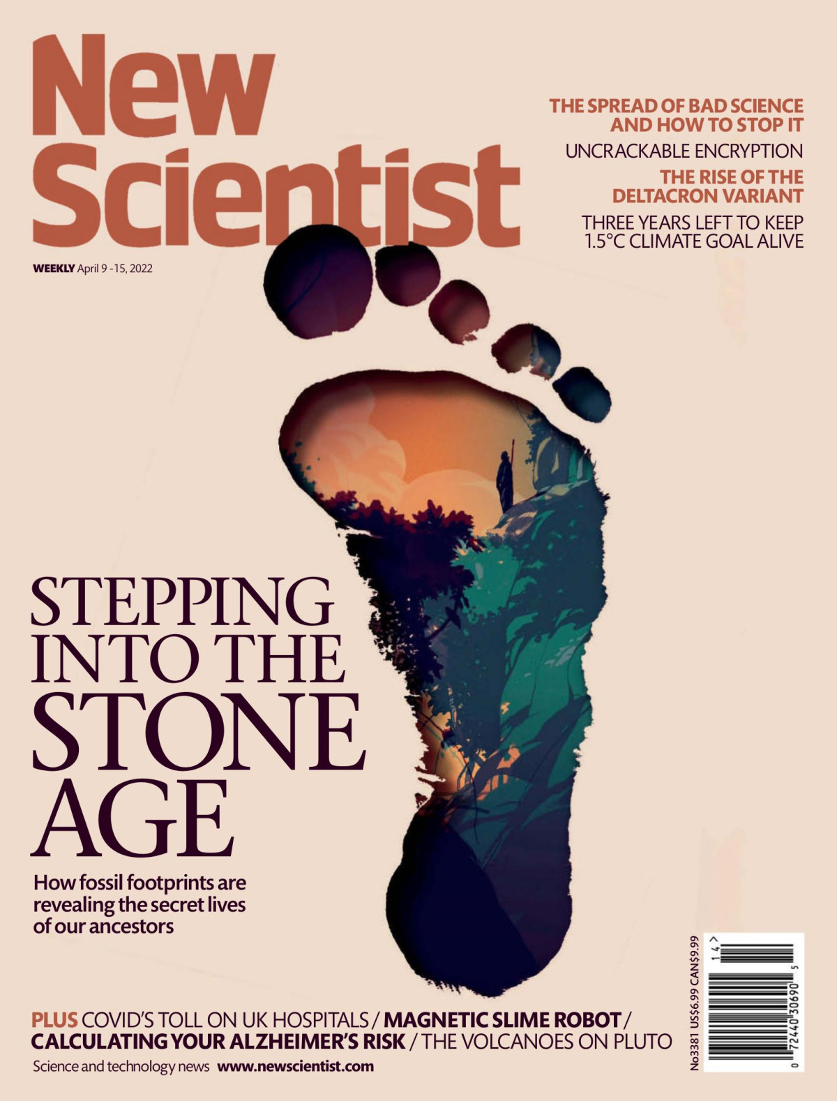 New Scientist Vol Ccliv 3381 9th April 2022 Emily Wilson Editor In Chief