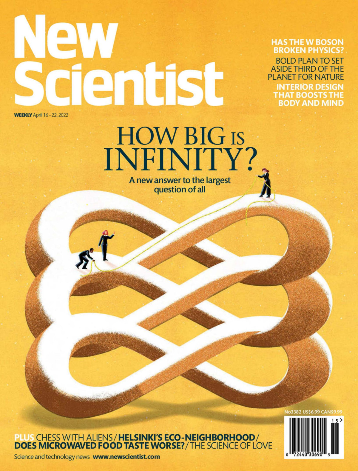 New Scientist Vol Ccliv 3382 16th April 2022 Emily Wilson Editor In Chief