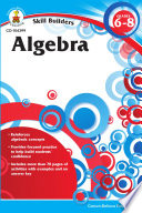 Algebra Grades 6 8 Carsondellosa Publishing