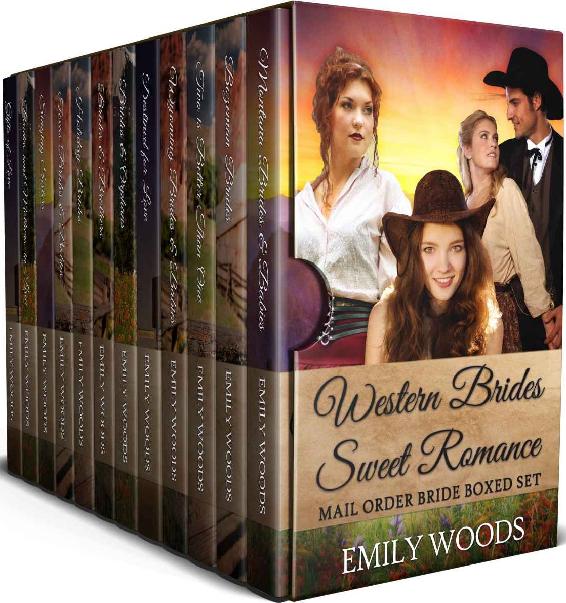 Western Brides Sweet Romance Mail Order Bride Boxed Set Books 0112 Emily Woods