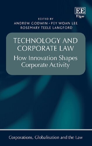 Technology And Corporate Law Godwin Andrew Lee Pey W Langford