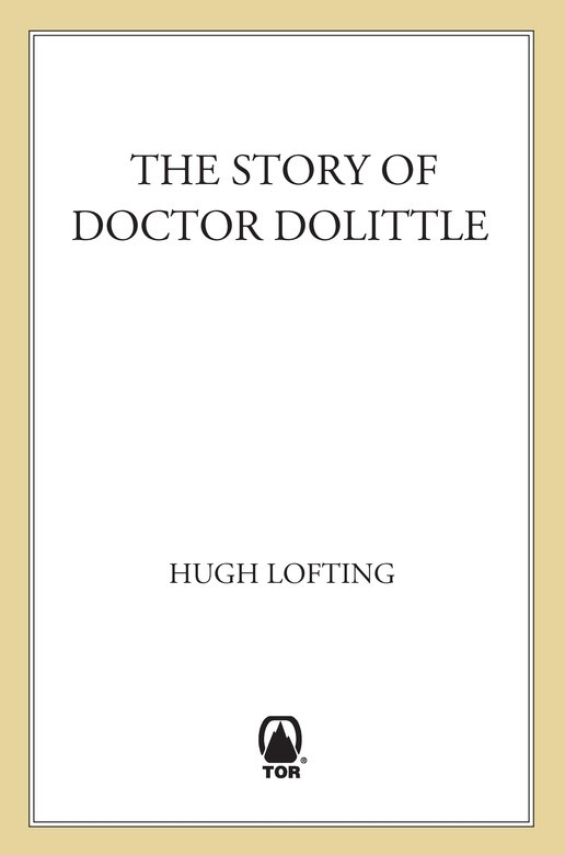 The Story Of Dr Dolittle Hugh Lofting