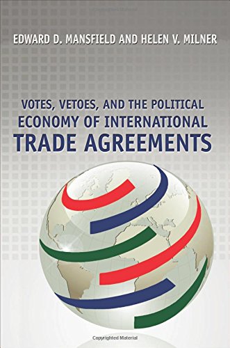 Votes Vetoes And The Political Economy Of International Trade Agreements Edward D Mansfield