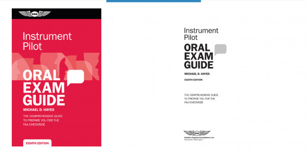 Instrument Pilot Oral Exam Guide 8th Michael D Hayes