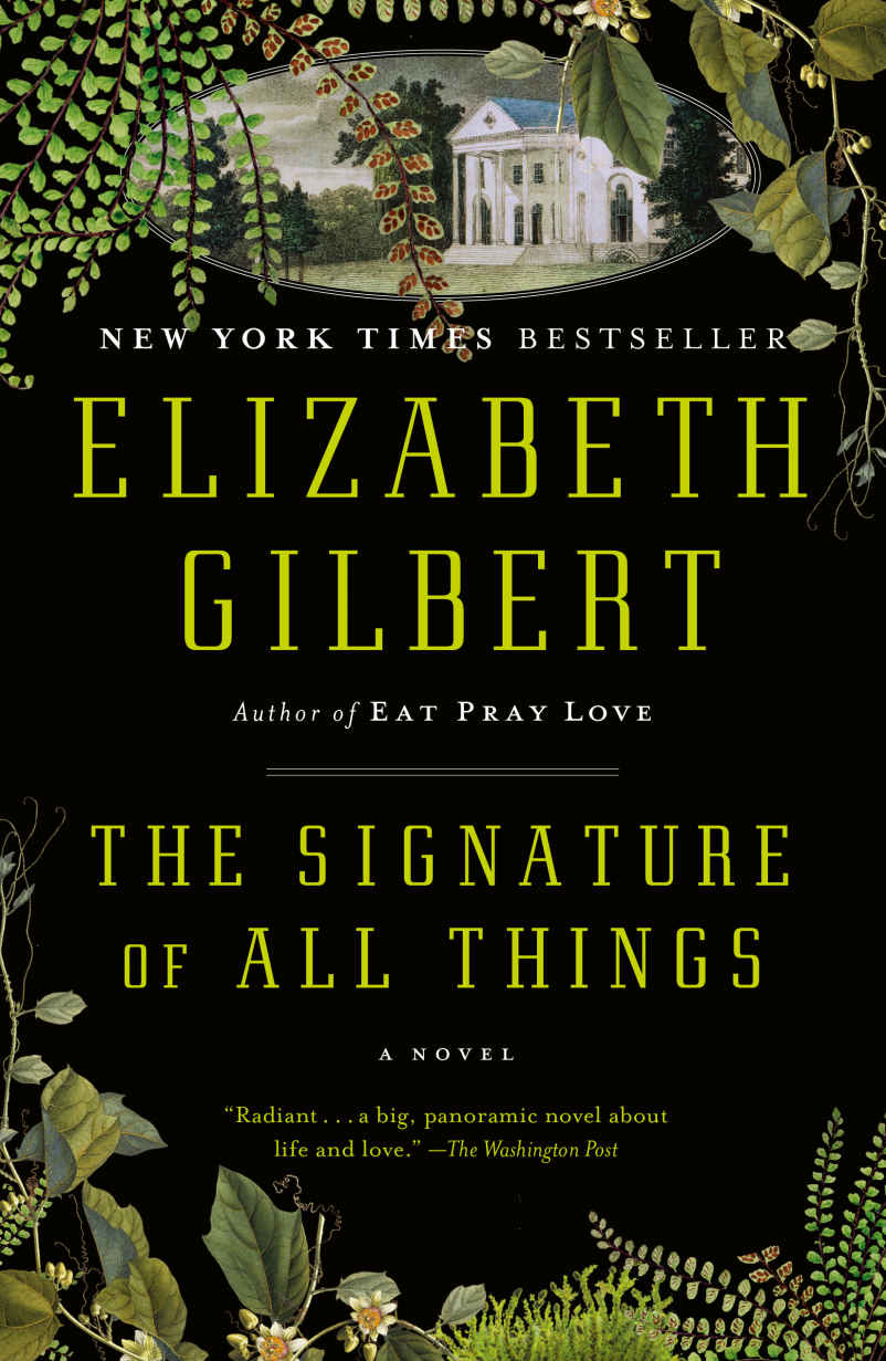 The Signature Of All Things Elizabeth Gilbert
