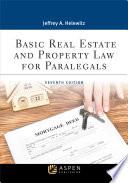 Basic Real Estate And Property Law For Paralegals 7th Edition 7th Jeffrey A Helewitz