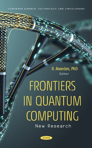 Frontiers In Quantum Computing R Anandan