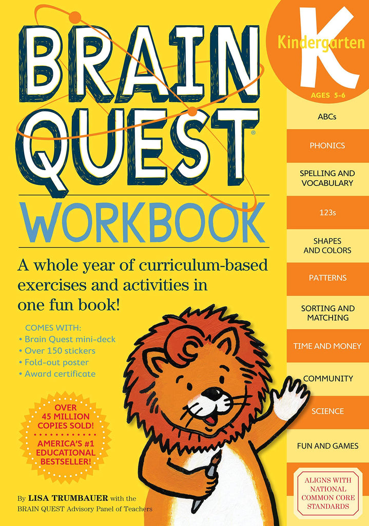 Brain Quest Workbook Kg Brain Quest