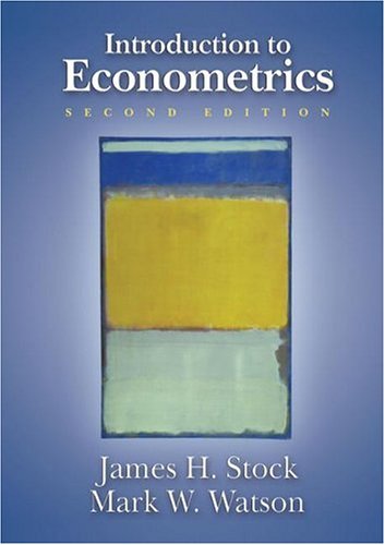 Introduction To Econometrics 2nd Edition 2nd James H Stock