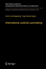 International Judicial Lawmaking On Public Authority And Democratic Legitimation In Global Governance 1st Edition Armin Von Bogdandy