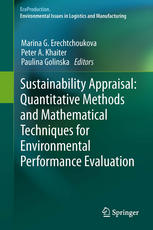Sustainability Appraisal Quantitative Methods And Mathematical Techniques For Environmental Performance Evaluation 1st Edition Marina G Erechtchoukova
