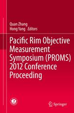 Pacific Rim Objective Measurement Symposium Proms 2012 Conference Proceeding 1st Edition William P Fisher Jr